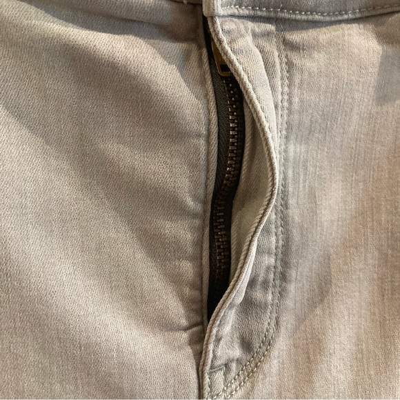 NYDJ Sz 14  Alina Jeggings High Rise Light Grey Soft Stretch Jeans - Picture 5 of 11